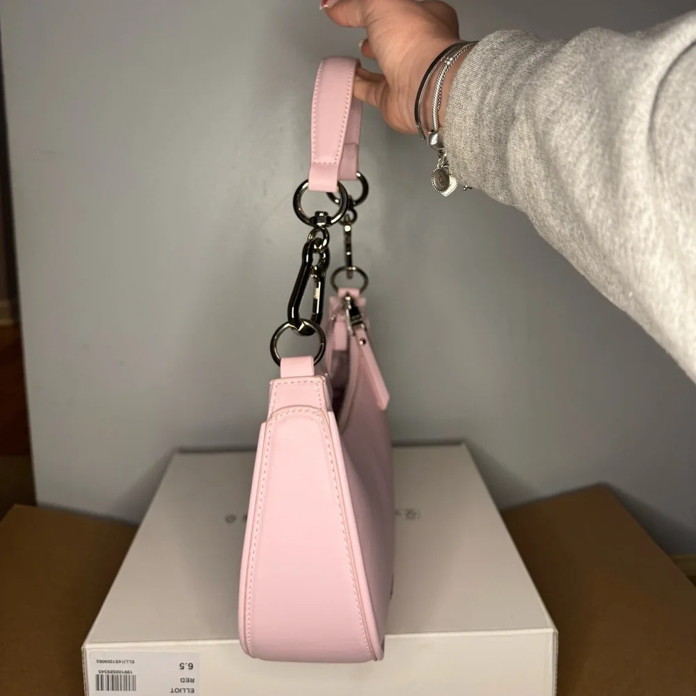 Steve Madden Light Pink Crescent Mini Shoulder Bag - Picture 4 of 5